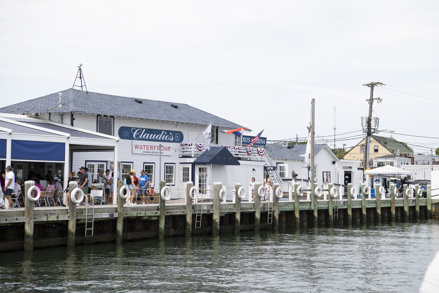 Claudio's Waterfront is showing the U.S. Open this week. COURTESY CLAUDIO'S