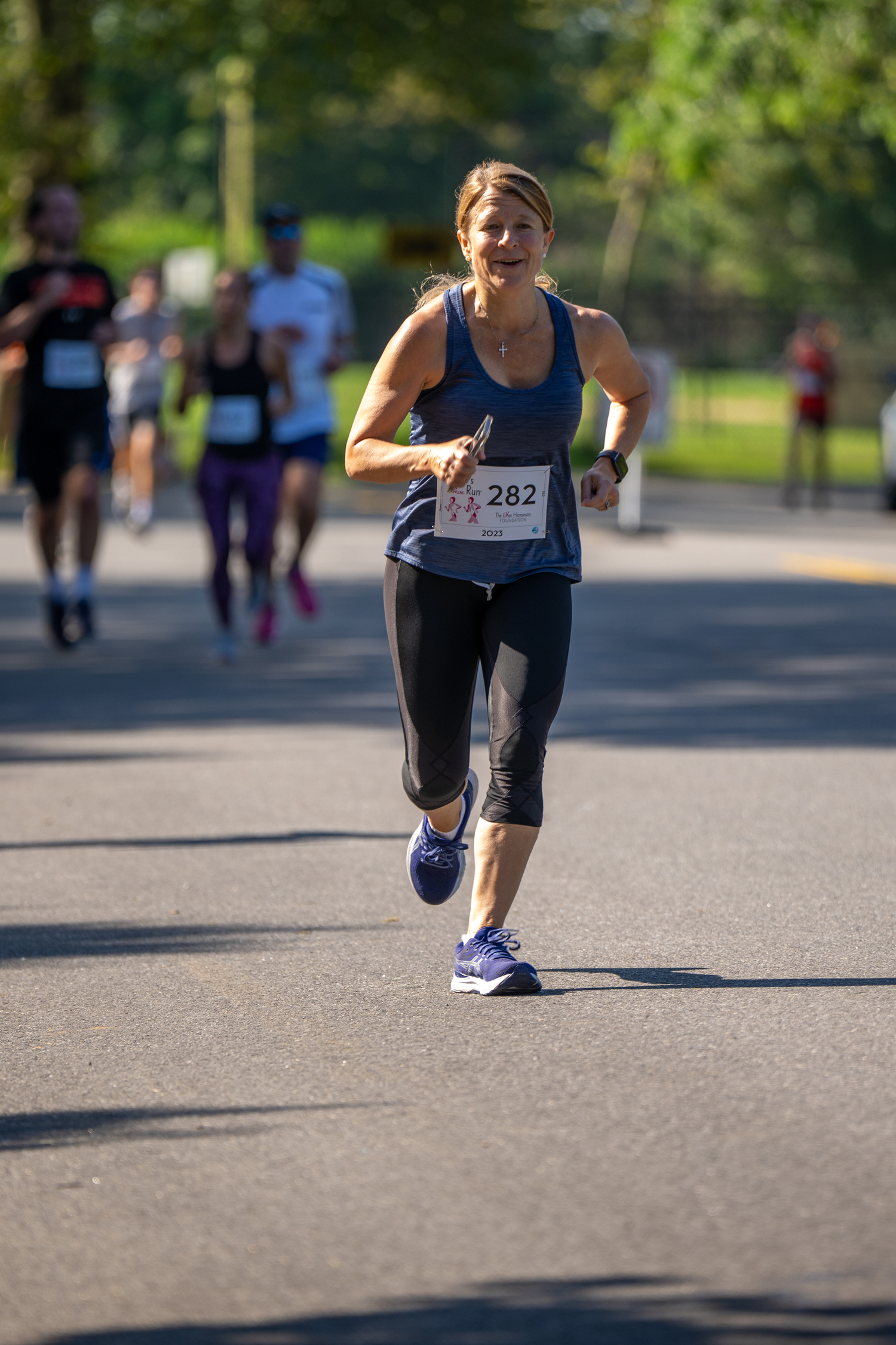 Mollie Duggal comes down the final stretch.  RON ESPOSITO