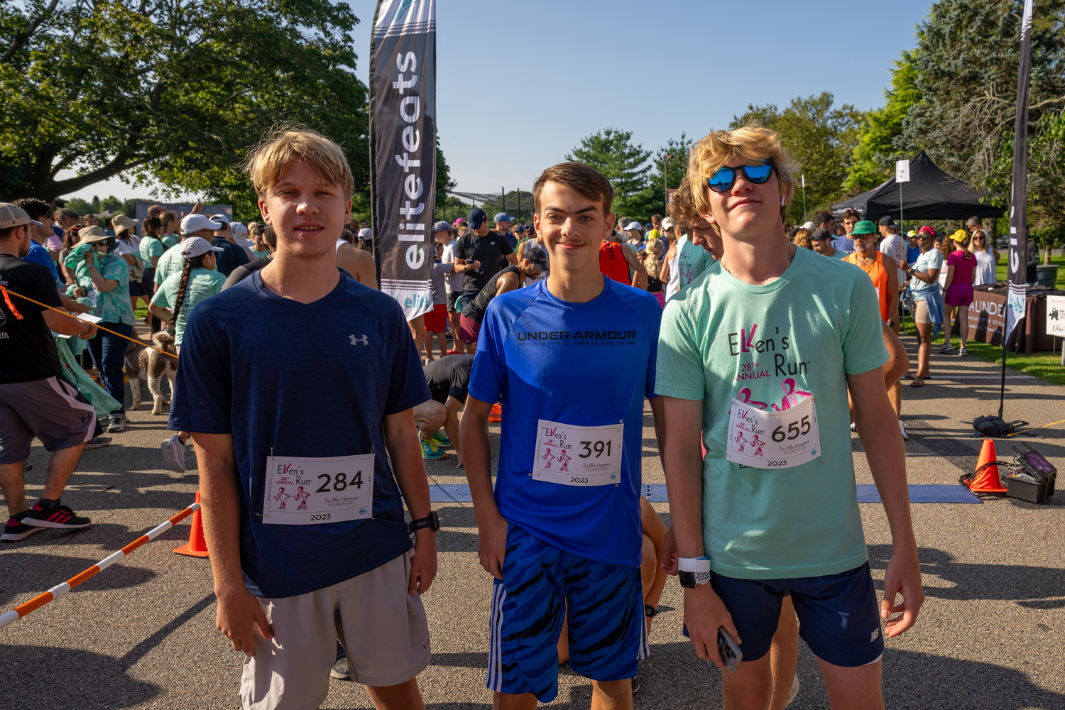 John Duggal, left, Jake Cook and Ronan Brady.   RON ESPOSITO