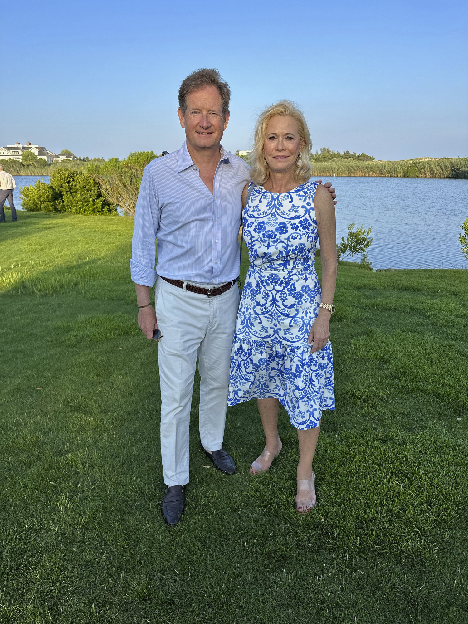 Honoree William McLanahan and Kim White.