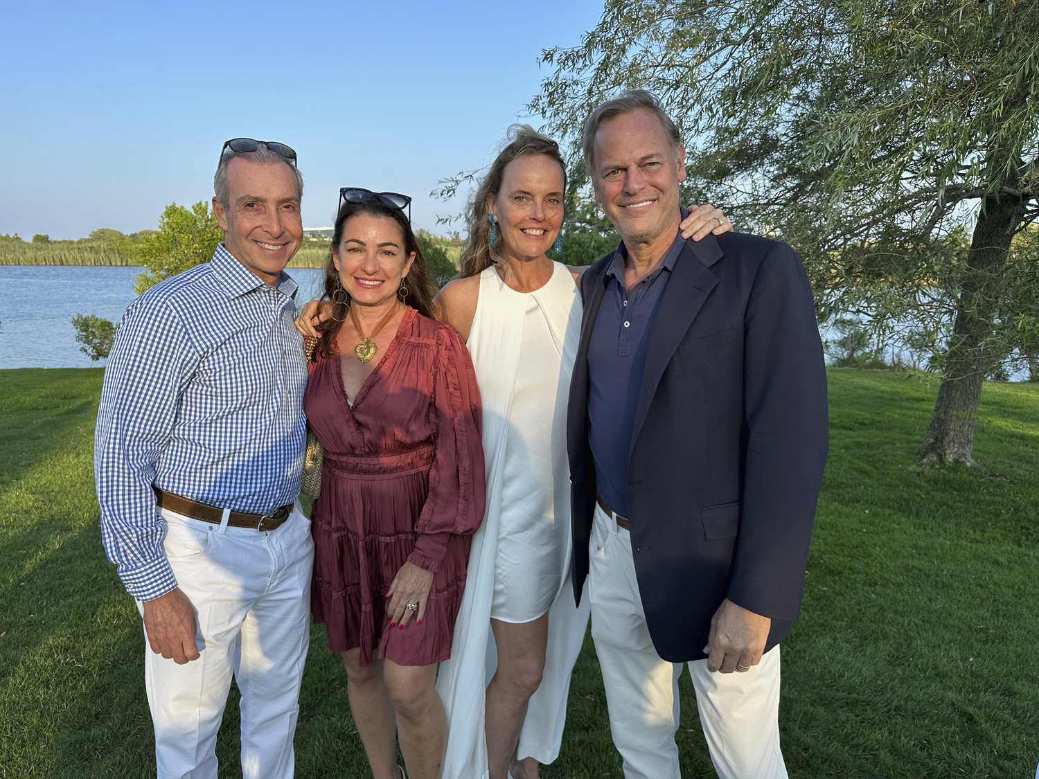 Michael and Annie Falk with Maureen and Steve Klinsky.