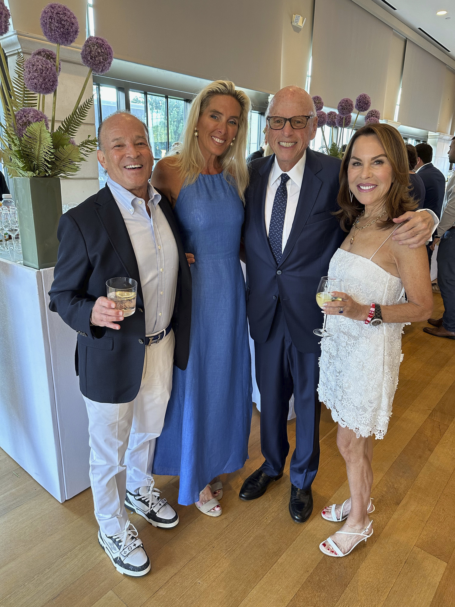 Brian Genson, Susan Bordeaux, Howard Lorber and Carol Genson.