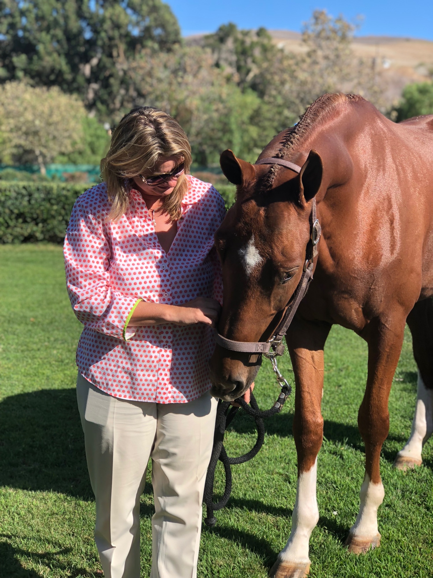 Stephanie Lightner, the Hampton Classic Horse Show's new Equestrian Manager.