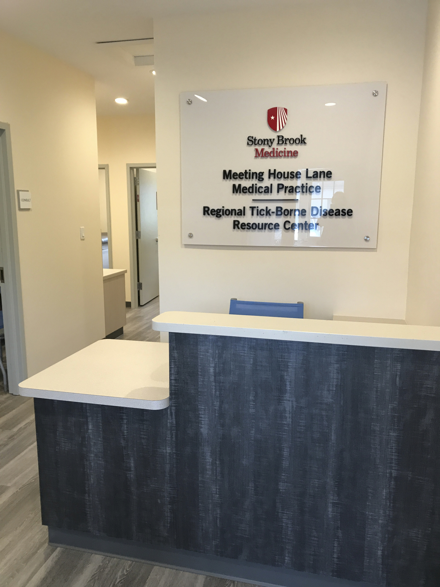 Stony Brook Southampton Hospital’s Regional Tick- Borne Disease Center will open on Monday in the Hampton Bays Atrium.  COURTESY STONY BROOK SOUTHAMPTON HOSPITAL