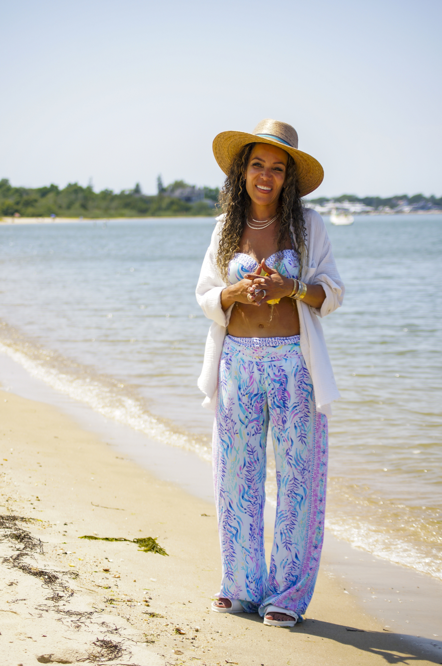 Sunny Hostin in Sag Harbor. J.D. Allen photo