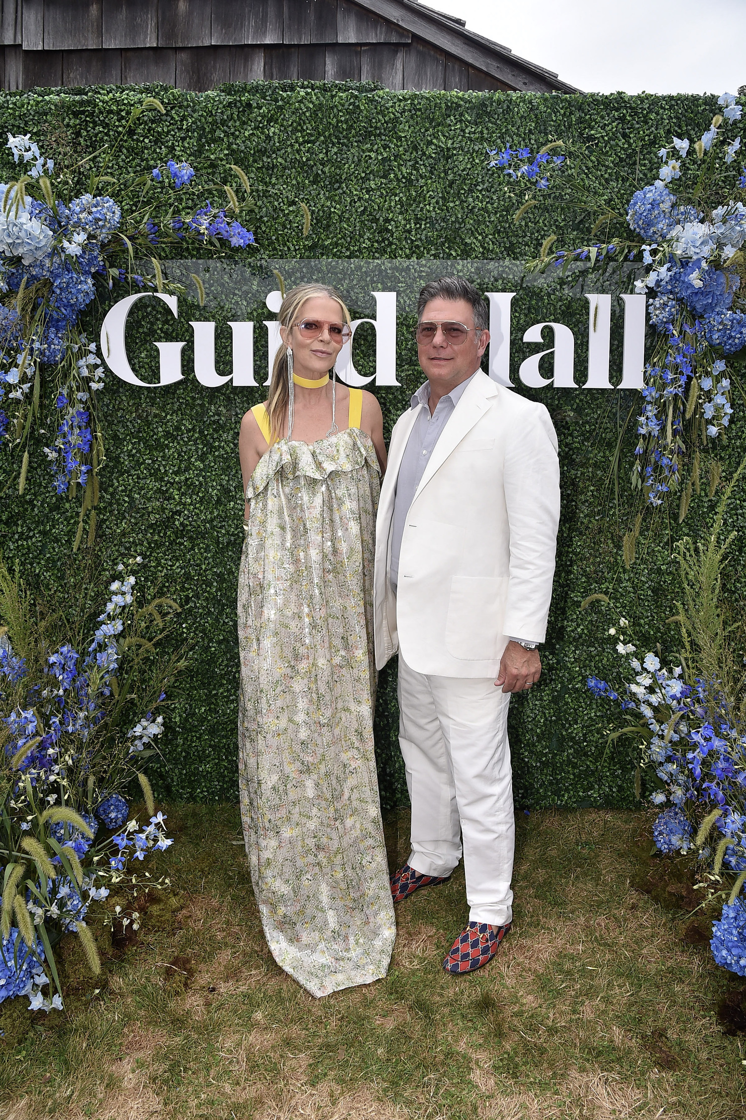 Yvonne Force Villareal and Leo Villareal at Guild Hall's Summer Gala 2023. PATRICK MCMULLAN.