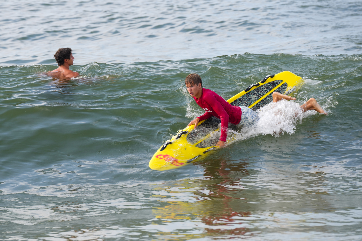 The Southampton Town Junior Lifeguard Program nearly doubled this summer.  RON ESPOSITO