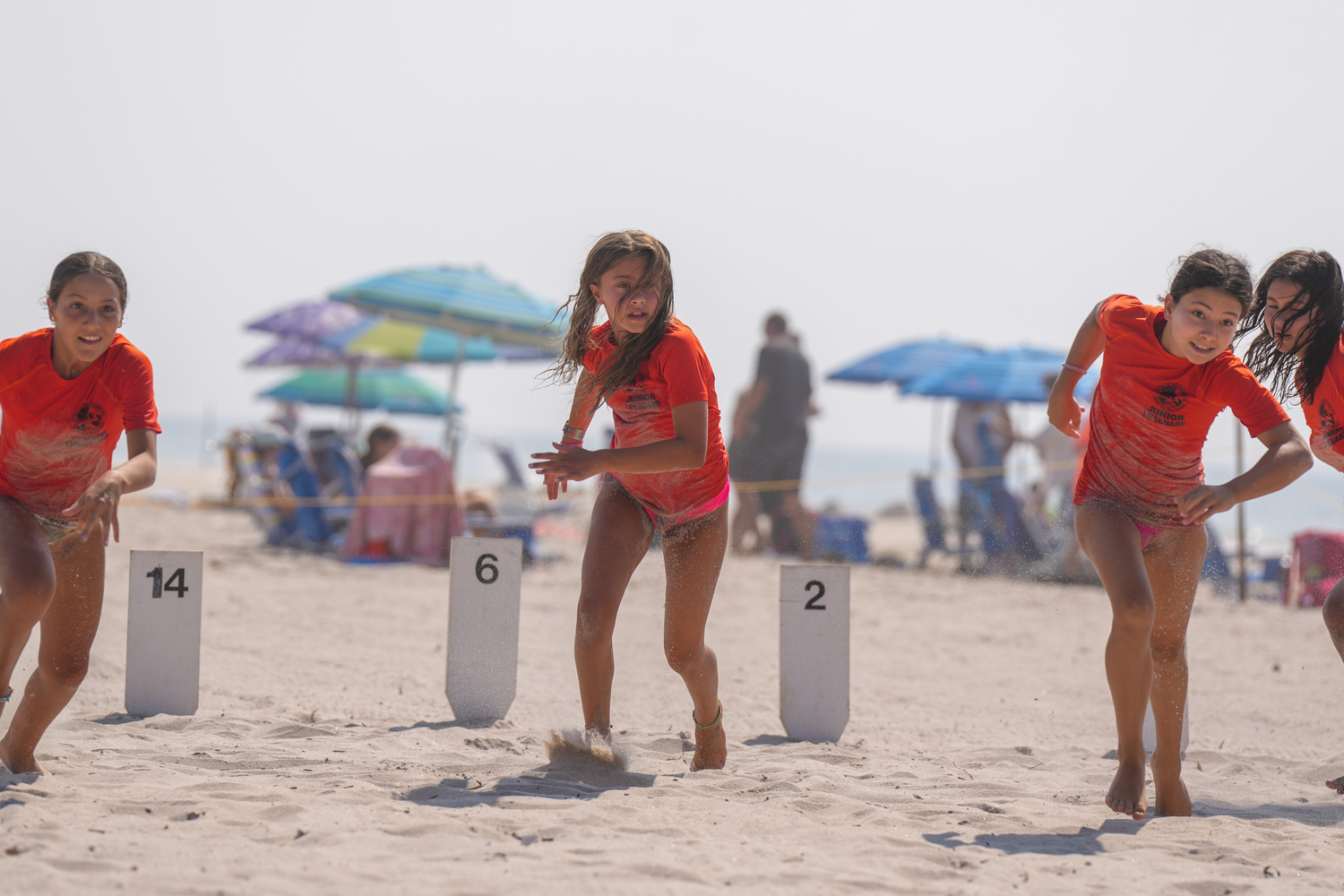 The Southampton Town Junior Lifeguard Program nearly doubled this summer.  RON ESPOSITO