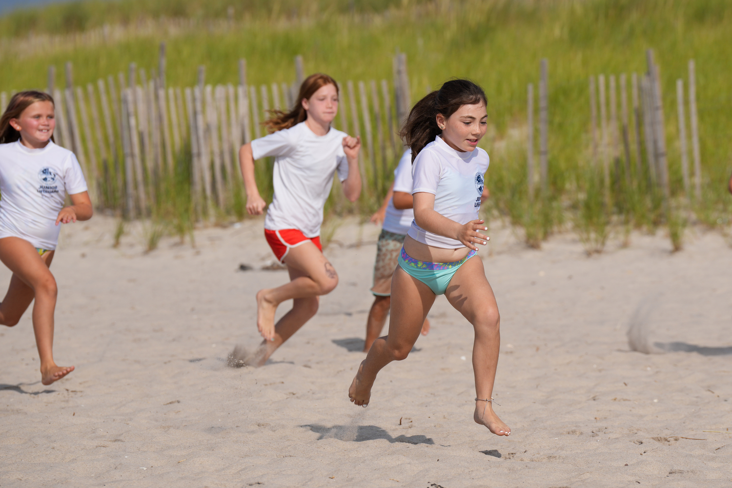 The Southampton Town Junior Lifeguard Program nearly doubled this summer.  RON ESPOSITO