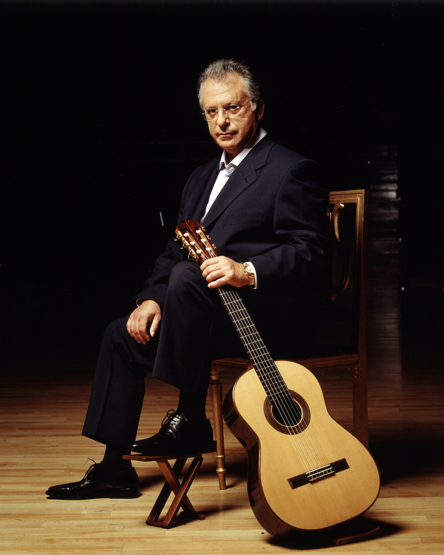 Classical guitarist Pepe Romero performs as part of The Hamptons Festival of Music at LTV on Sunday. COURTESY THE ARTIST