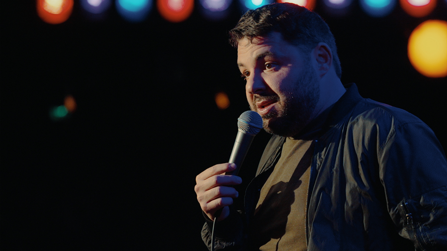 Comedian Raanan Hershberg performs as part of the Hamptons Comedy Festival on October 21. COURTESY BAY STREET THEATER