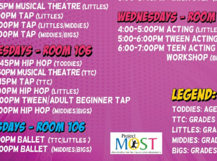 Our Fabulous Variety Show Teen Acting Workshop (grades 9-12)