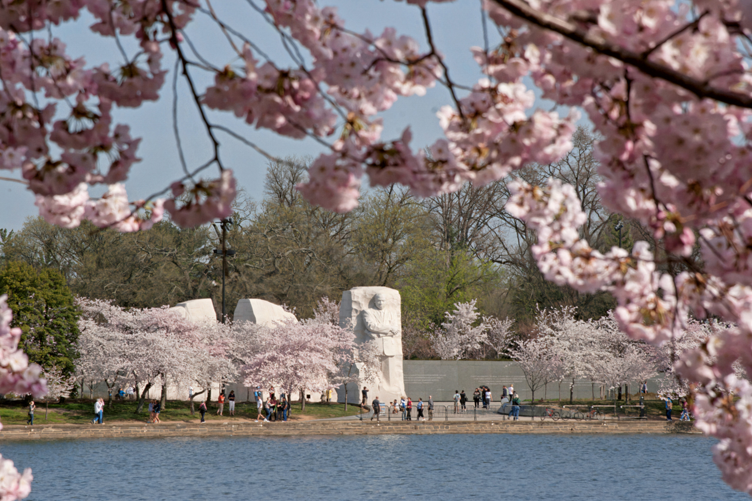 The Martin Luther King Jr. Memorial by Oehme , van Sweden.  GEORGE BROWN