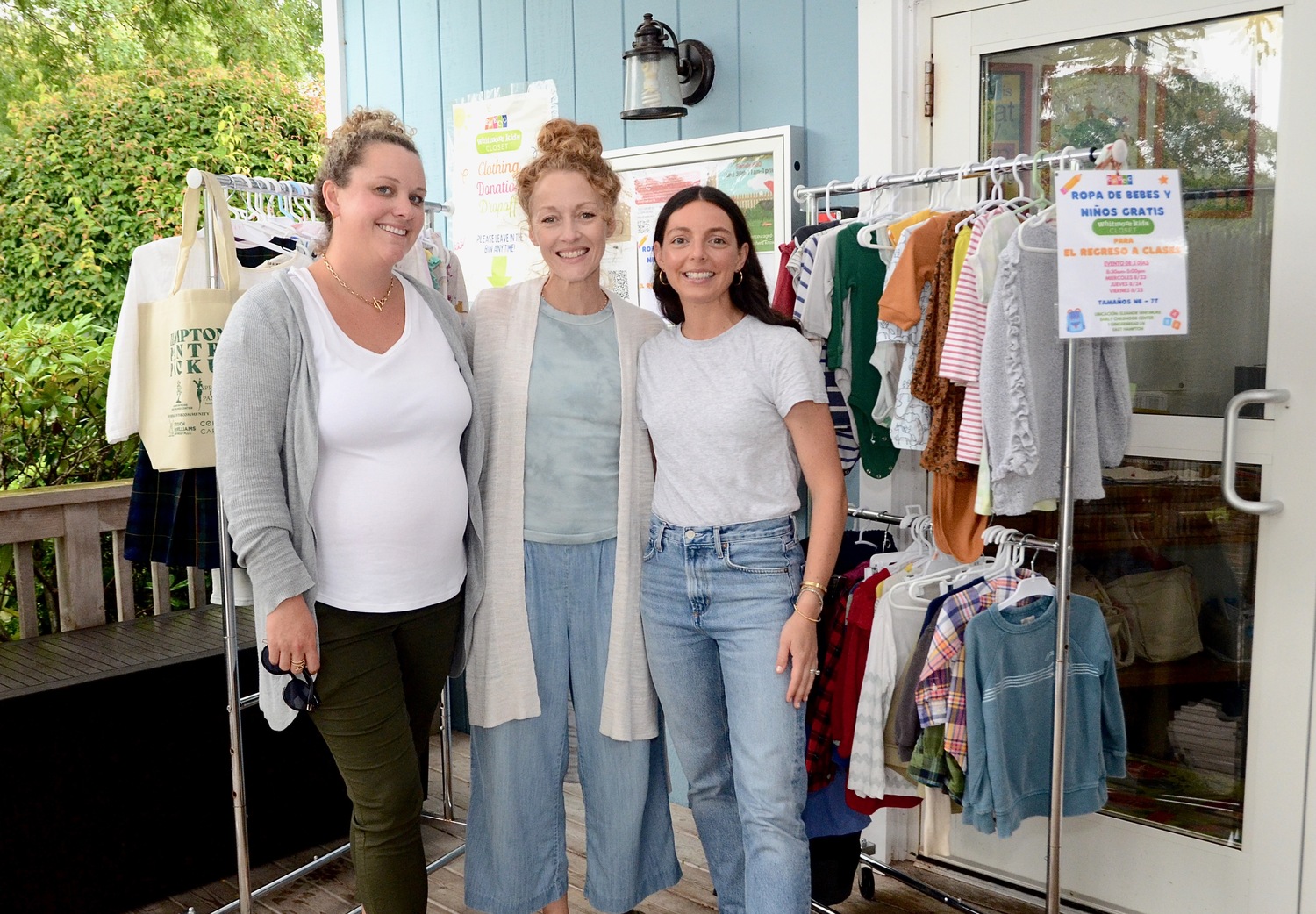 Along with leftover food, the Pantry Pickup program will collect children's clothes for the Eleanor Whitmore Early Childhood Center in East Hampton, where they will be donated to families in need. 
KYRIL BROMLEY