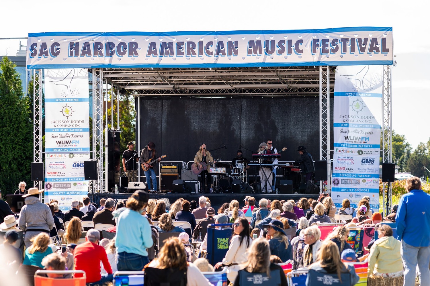 Scene from a previous Sag Harbor American Music Festival. This year's festival runs September 28 to October 1. COURTESY SHAMF