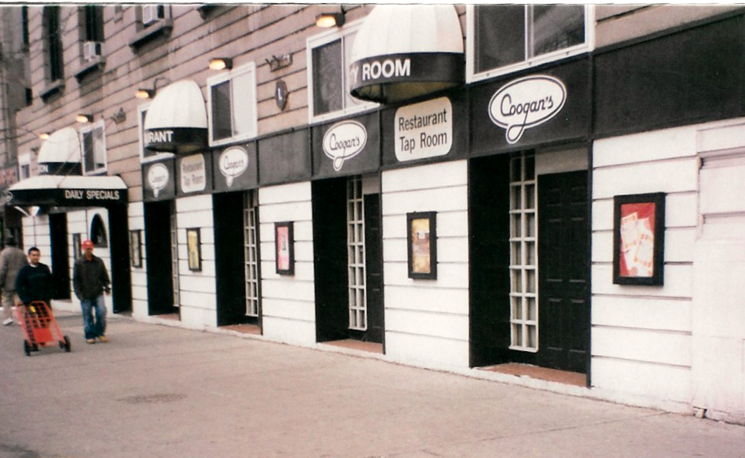 Coogan's exterior in the early years. COURTESY THE AUTHOR