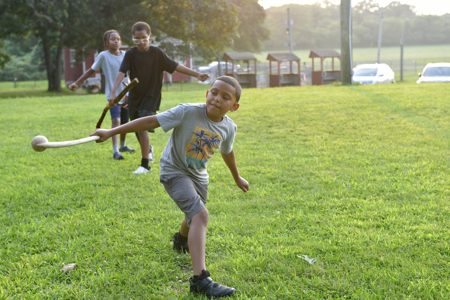 Menuhki Smith, Mason Bess and Justice Hopson practice.  DANA SHAW