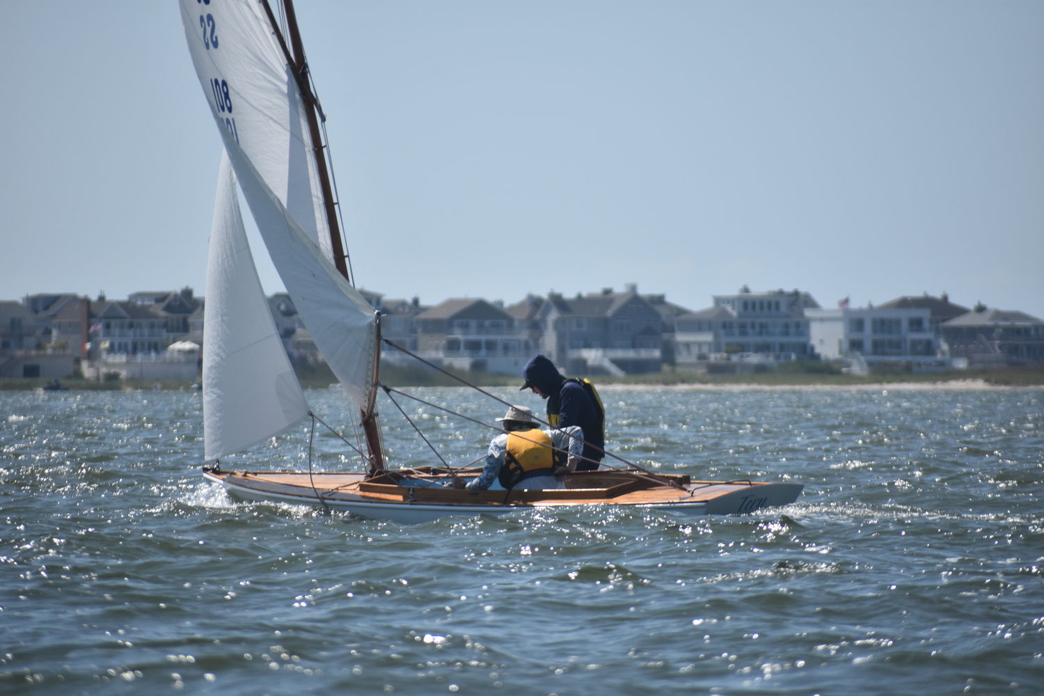 SS108 Tern, skippered by David Phillips and crew, his son, Mattias Phillips. DANIEL FLYNN