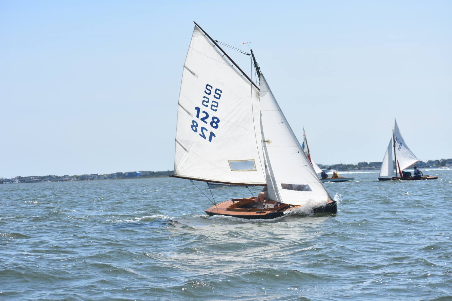 SS128 Moonshine, skippered by Michael Nelson with crew Ian Connett, was the big winner of the weekend.  DANIEL FLYNN