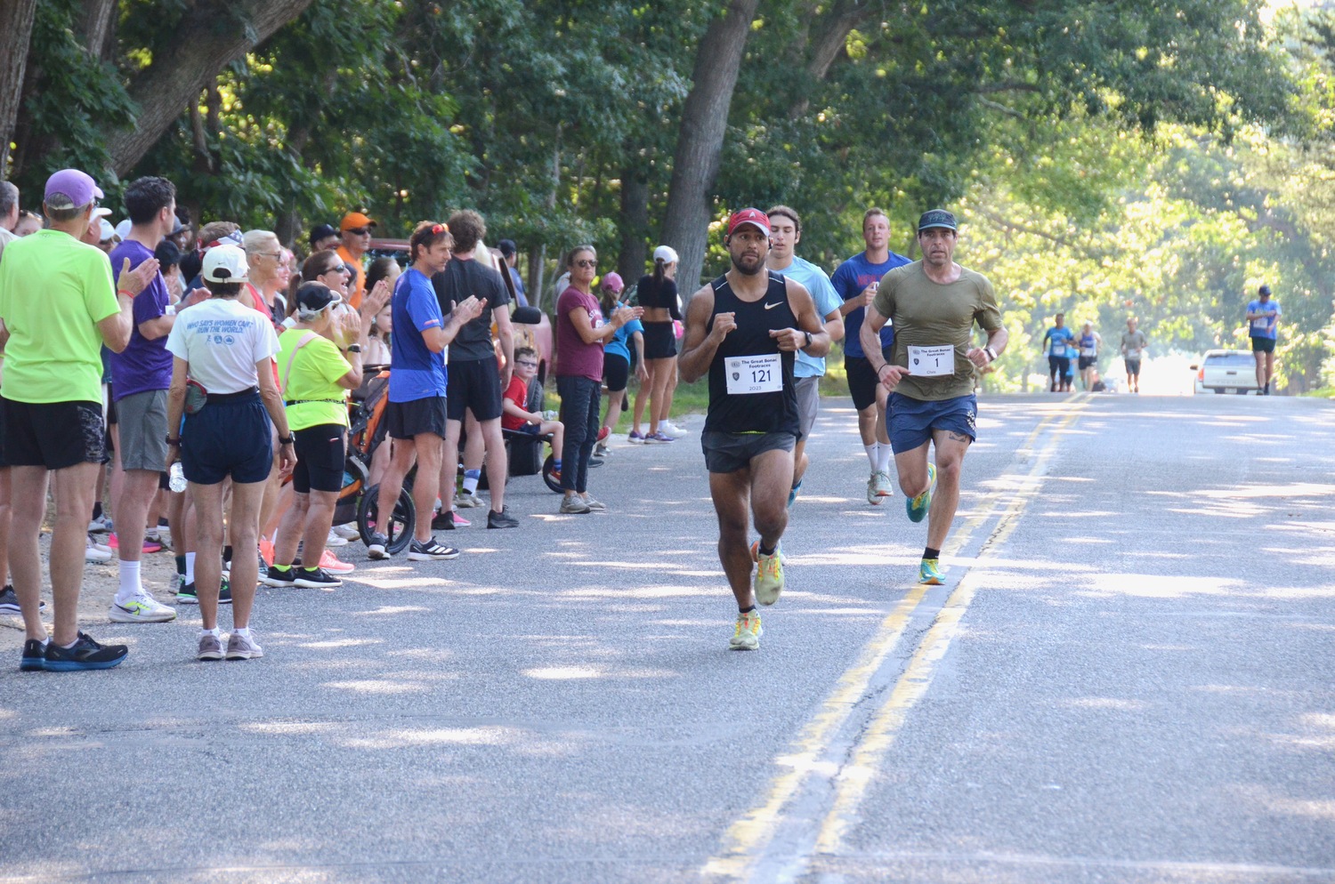 The Old Montauk Athletic Club hosted the Great Bonac Foot Races on Monday, Labor Day,, in Springs.   KYRIL BROMLEY