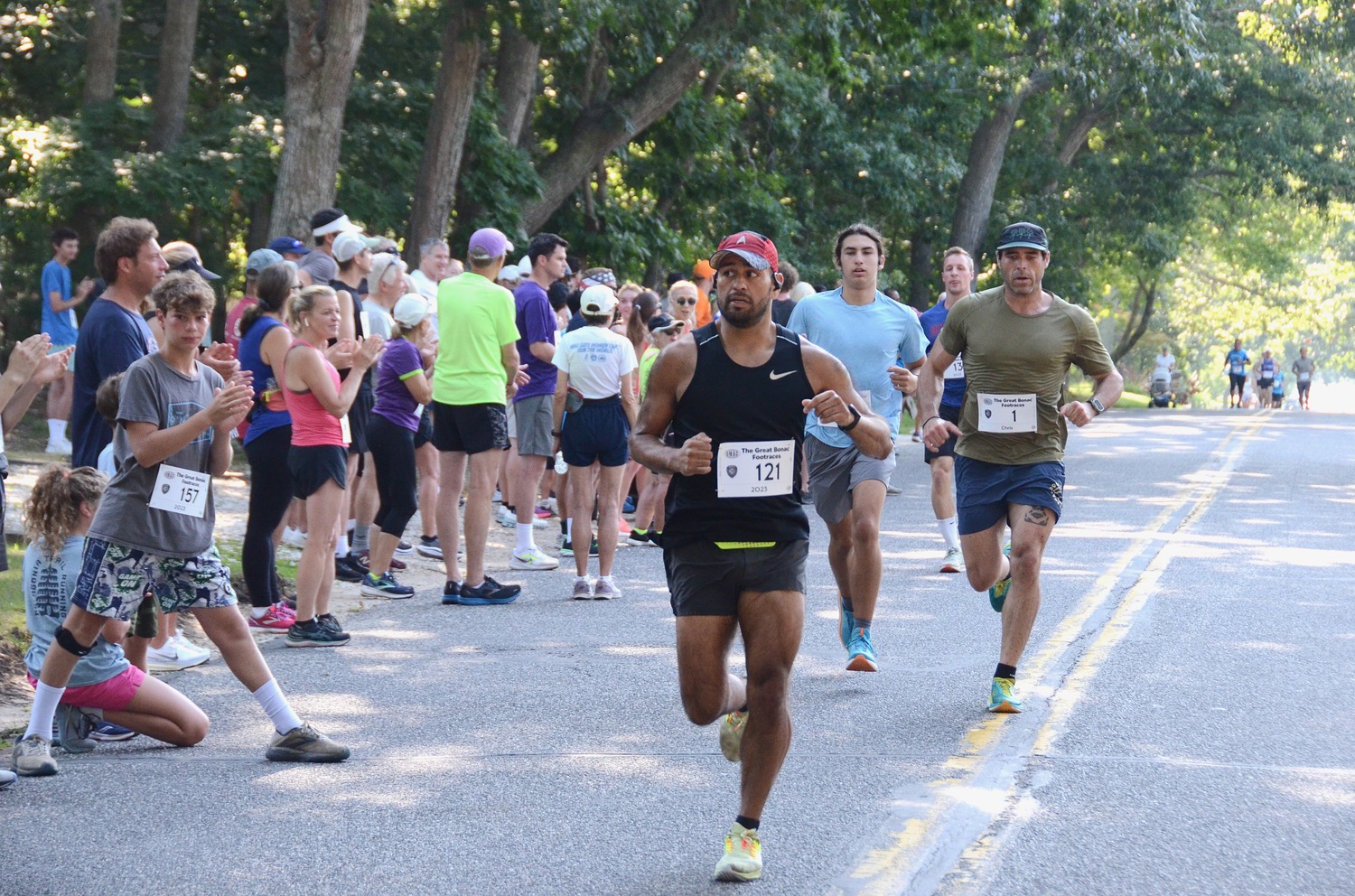 The Old Montauk Athletic Club hosted the Great Bonac Foot Races on Monday, Labor Day,, in Springs.   KYRIL BROMLEY