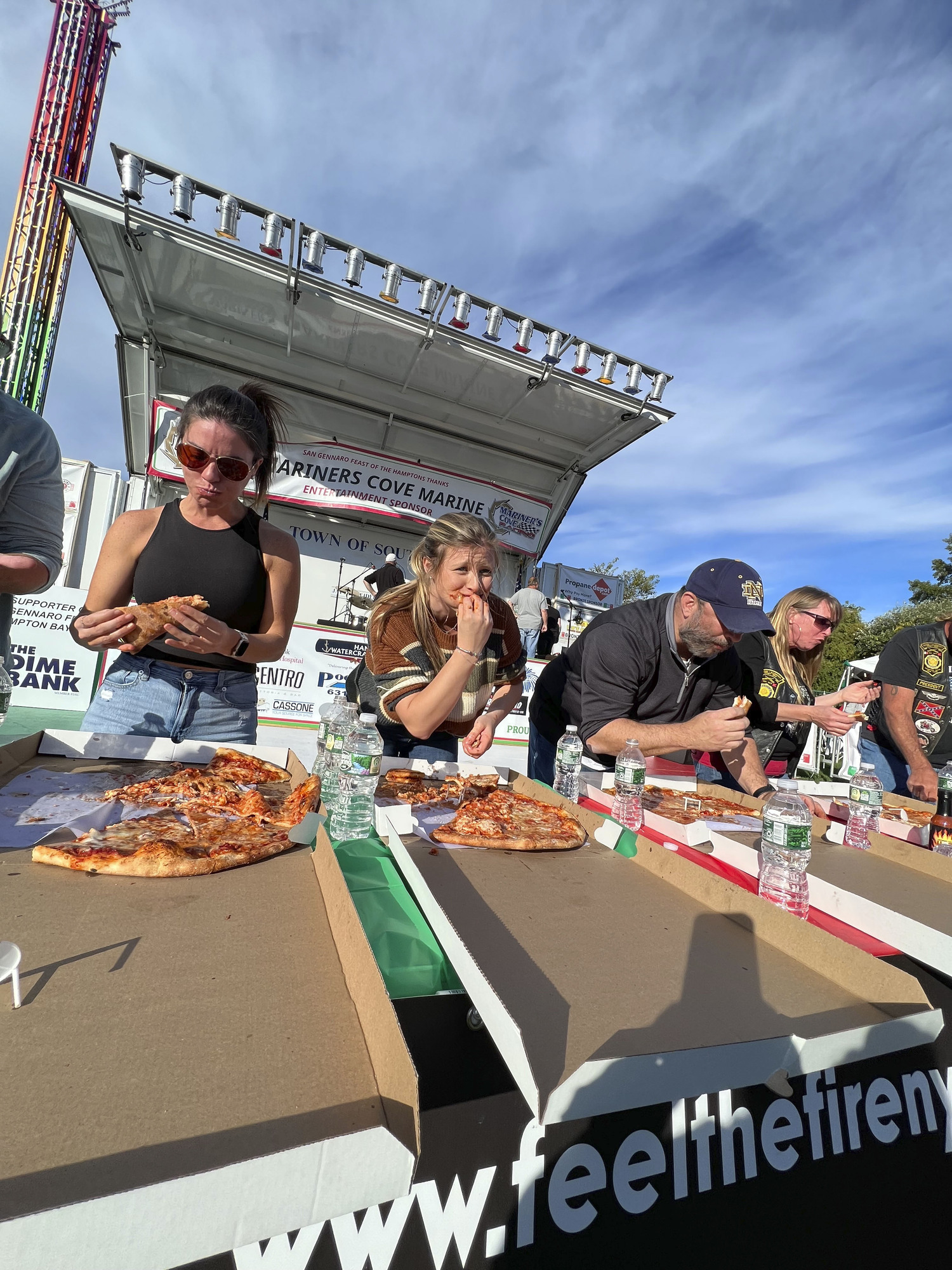 Eating Contests Are Big Draw at San Gennaro Feast of the Hamptons - 27 East