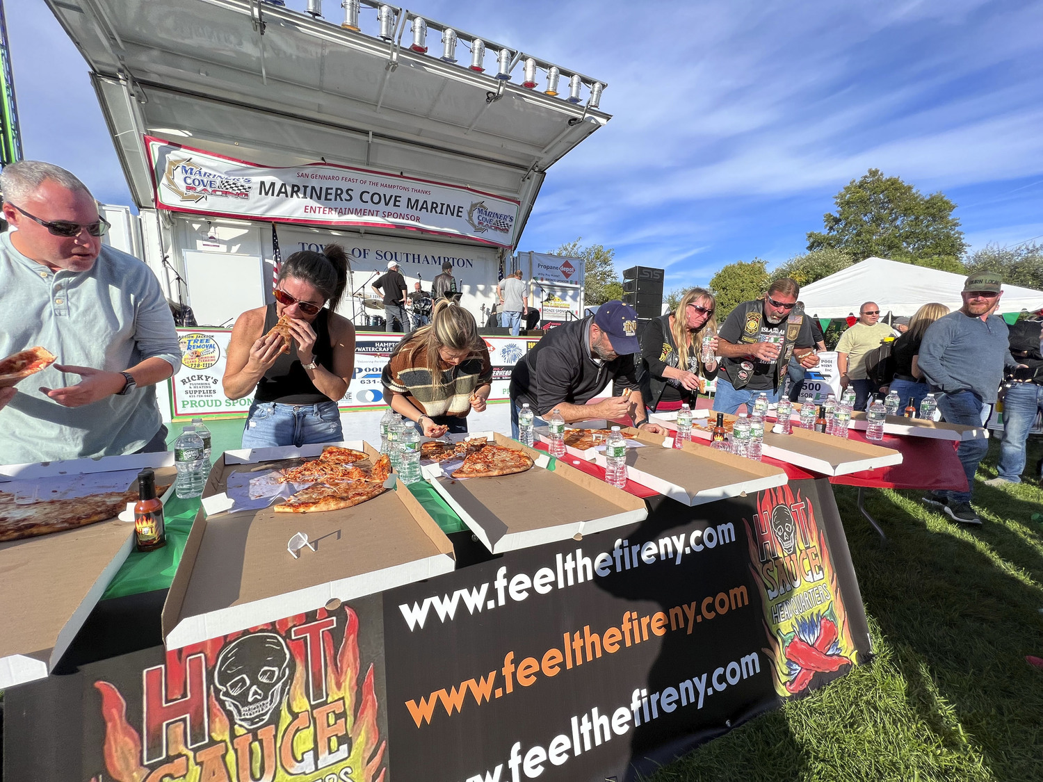 Eating Contests Are Big Draw at San Gennaro Feast of the Hamptons - 27 East