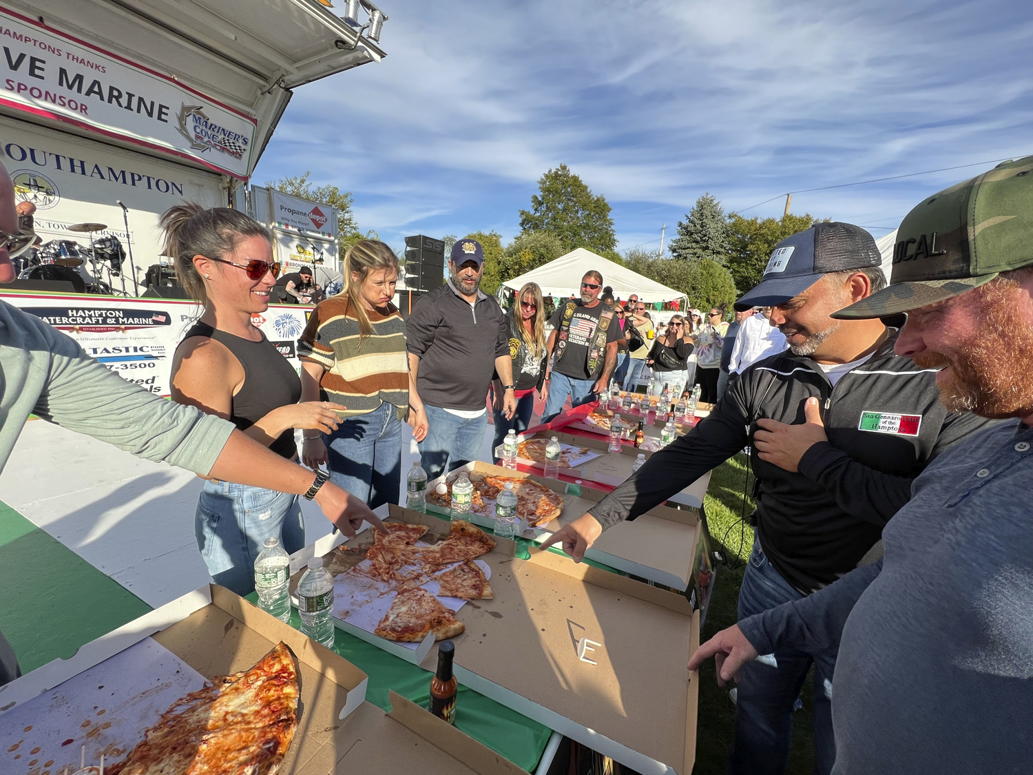 Eating Contests Are Big Draw at San Gennaro Feast of the Hamptons - 27 East