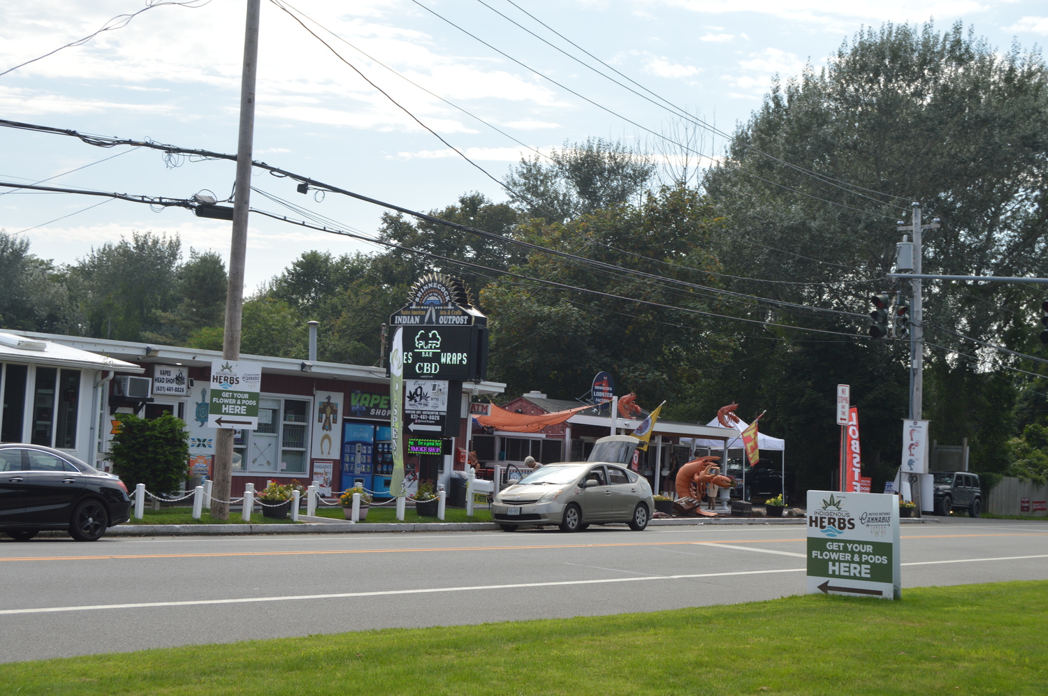 There's plenty of pot for sale in the Town of Southampton even without any state-licensed retail shops. TOM GOGOLA