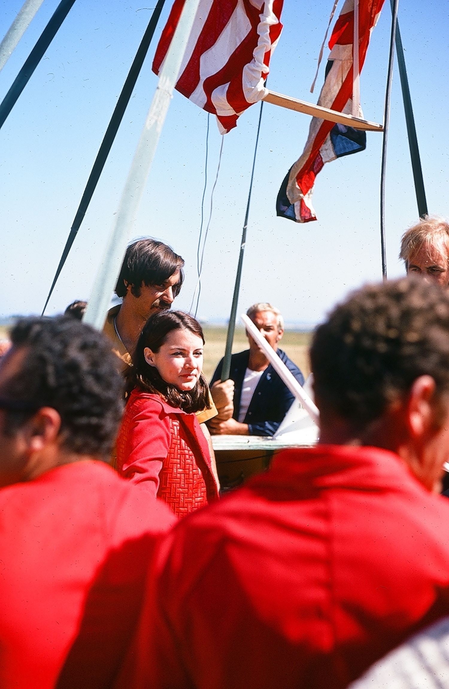 Pamela Brown and Rod Anderson at the launch of The Free Life in Springs on September 20, 1970. JONATHAN RICHARDS