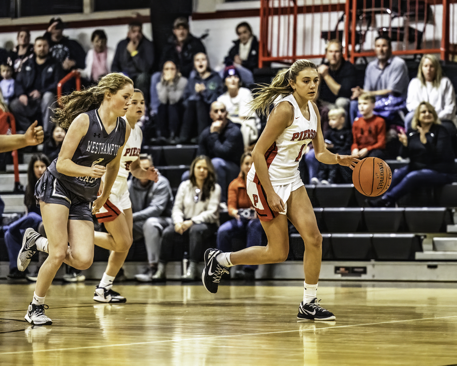 Coco Lohmiller was one of the top players for the Pierson girls basketball team this past winter in her first year on varsity.   MARIANNE BARNETT