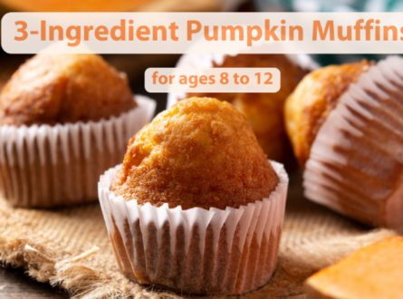 3-Ingredient Pumpkin Muffins