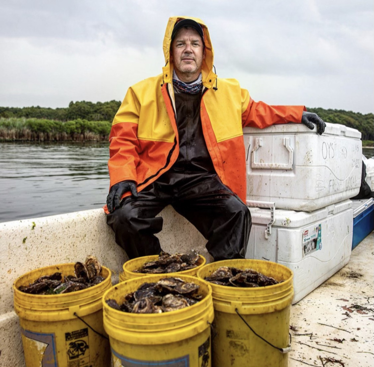 Paul McCormick of Great Gun Shellfish. KAYLIN MARKART PHOTOGRAPHY