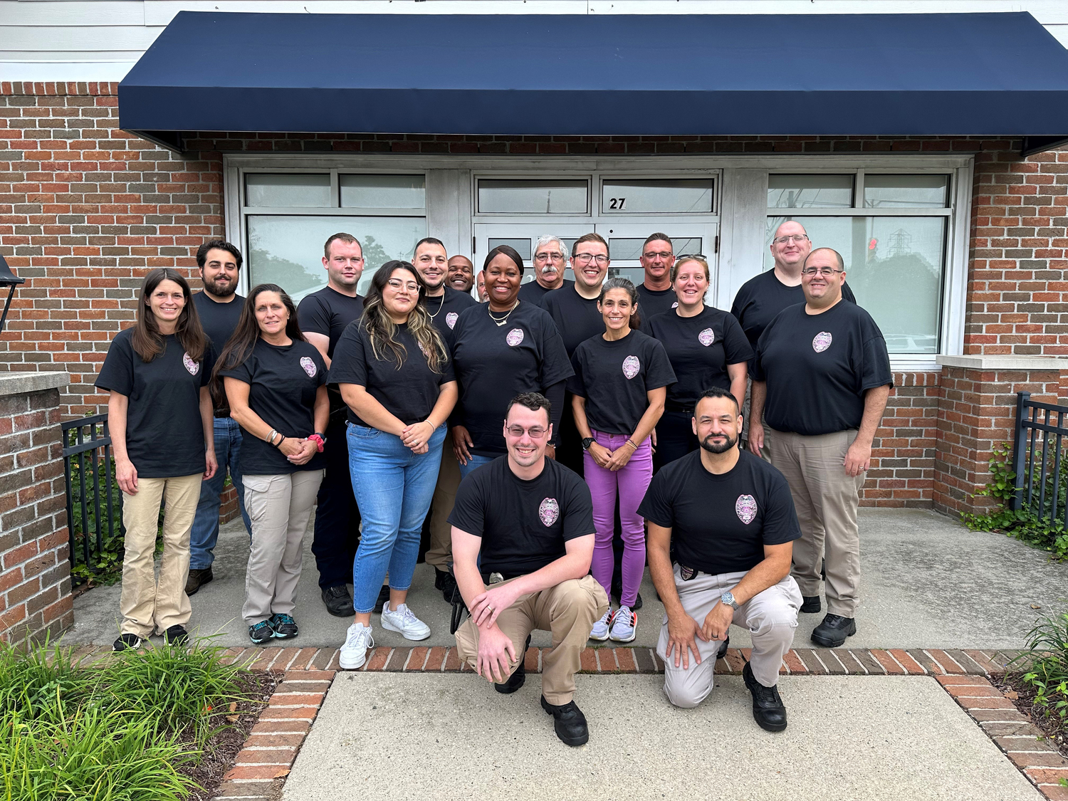 The Southampton Town Department of Public
Safety and Emergency Management will be wearing special uniform shirts on Fridays in the
Month of October to recognize Breast Cancer Awareness Month. The Town of Southampton Department of Public Safety and Emergency Management consists of the Fire Marshal’s Office, Code Enforcement, Animal Control, the Town Litter Crew and Emergency Management. Uniformed staff from each of these divisions along with all of the administrative and office support staff will be wearing special pink uniform shirts on Fridays in the month of October to help bring attention to Breast Cancer Awareness Month. “As members of the Town of Southampton community, we are proud to play even a small part in trying to bring attention and enhanced public awareness to Breast Cancer Awareness month and the ongoing needs for high quality care, education and early detection,” said Town Code Compliance and Emergency Management Administrator, Ryan Murphy.