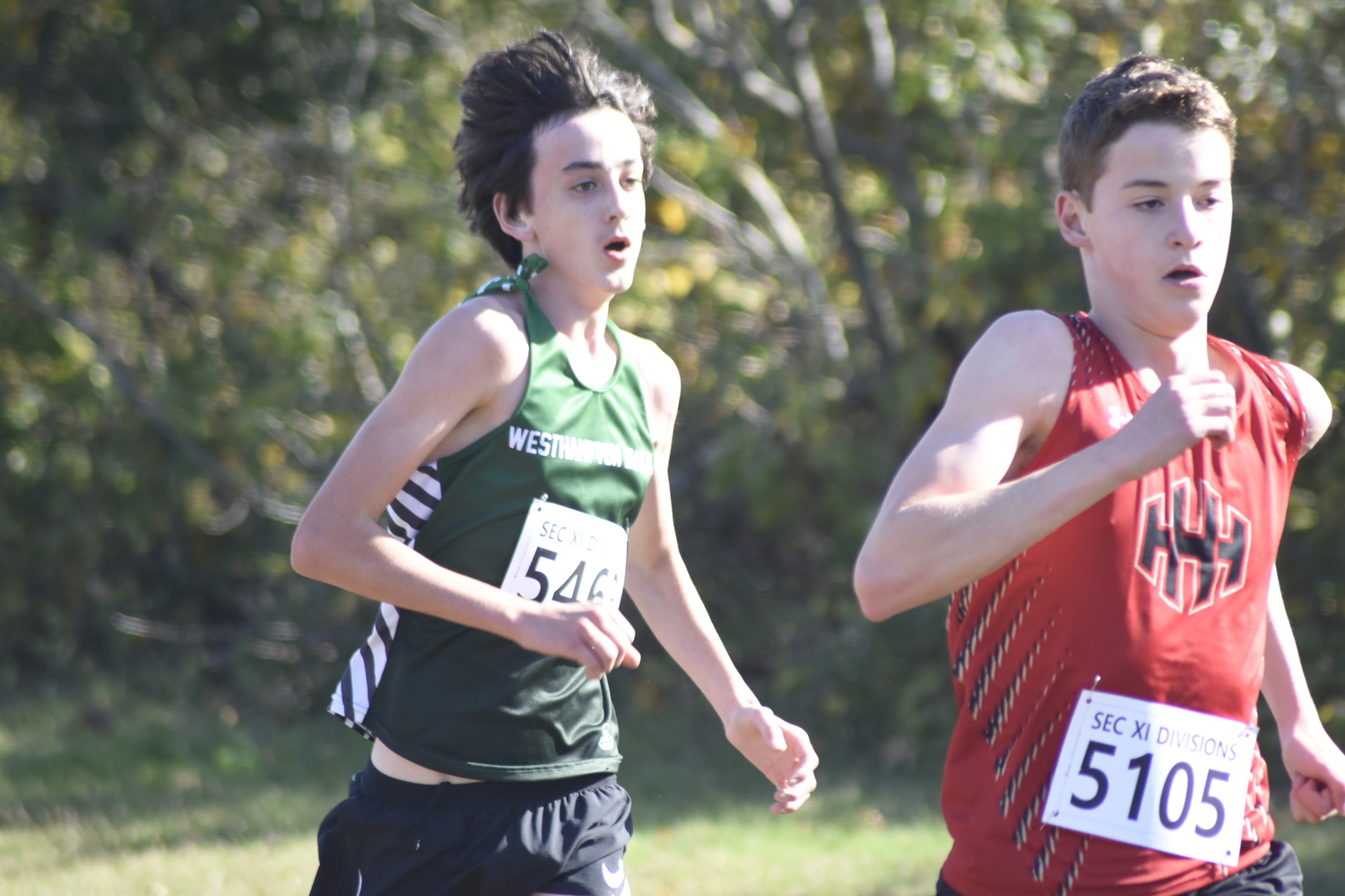 Westhampton Beach sophomore John Reilly.  DREW BUDD