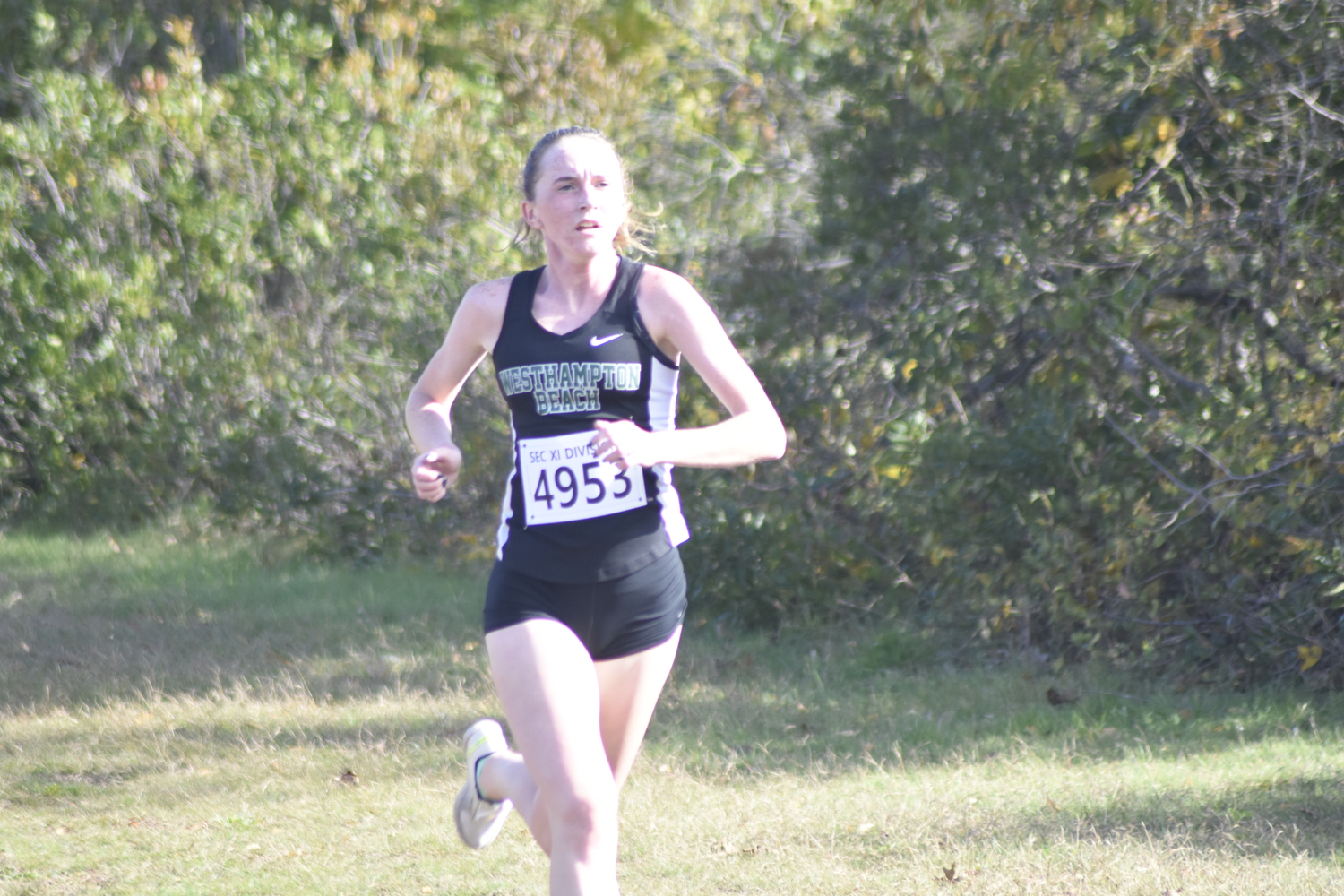 Westhampton Beach senior Oona Murphy.   DREW BUDD