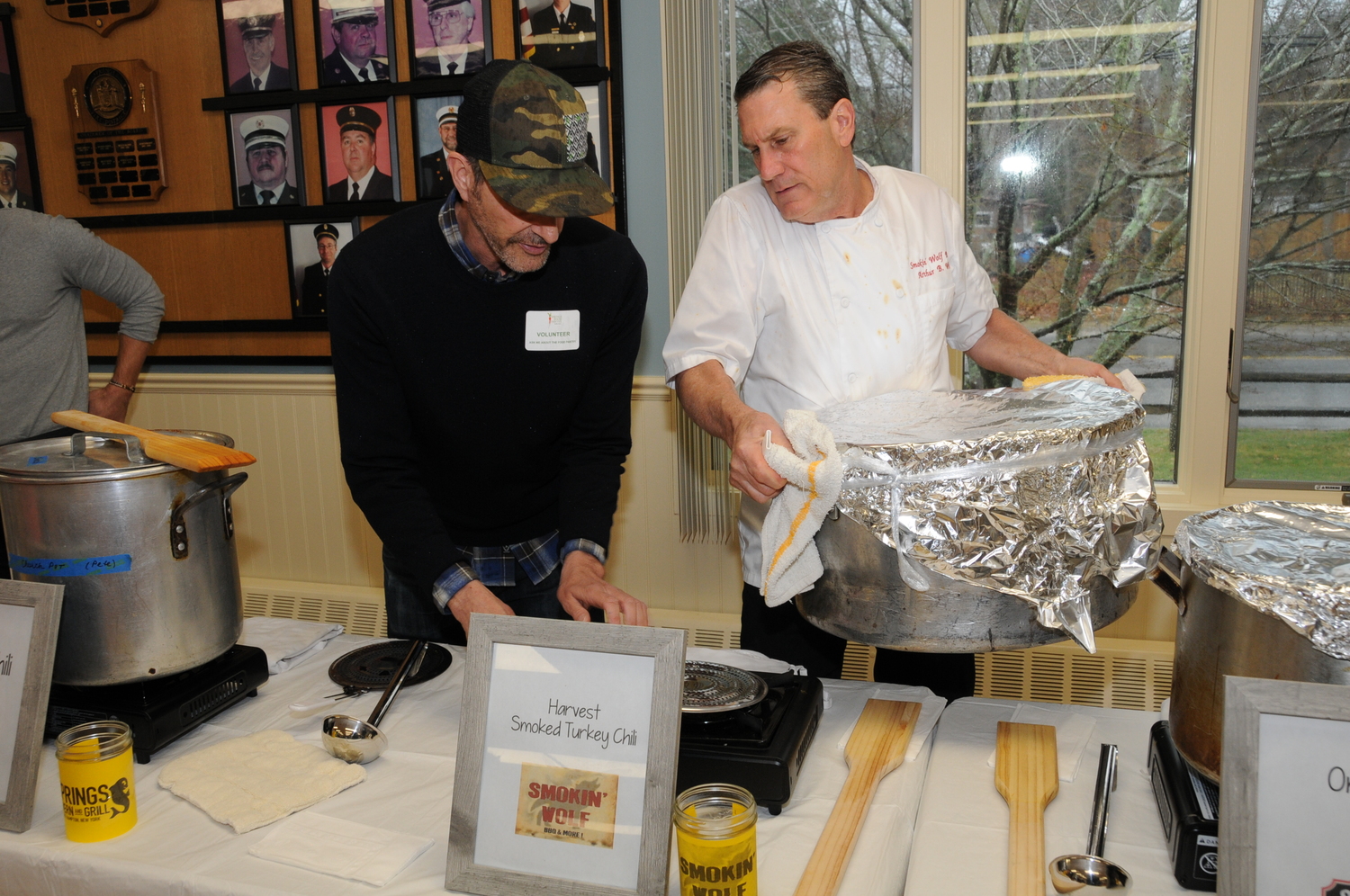 A Chili Chowdown was held in April at the Springs Firehouse. RICHARD LEWIN