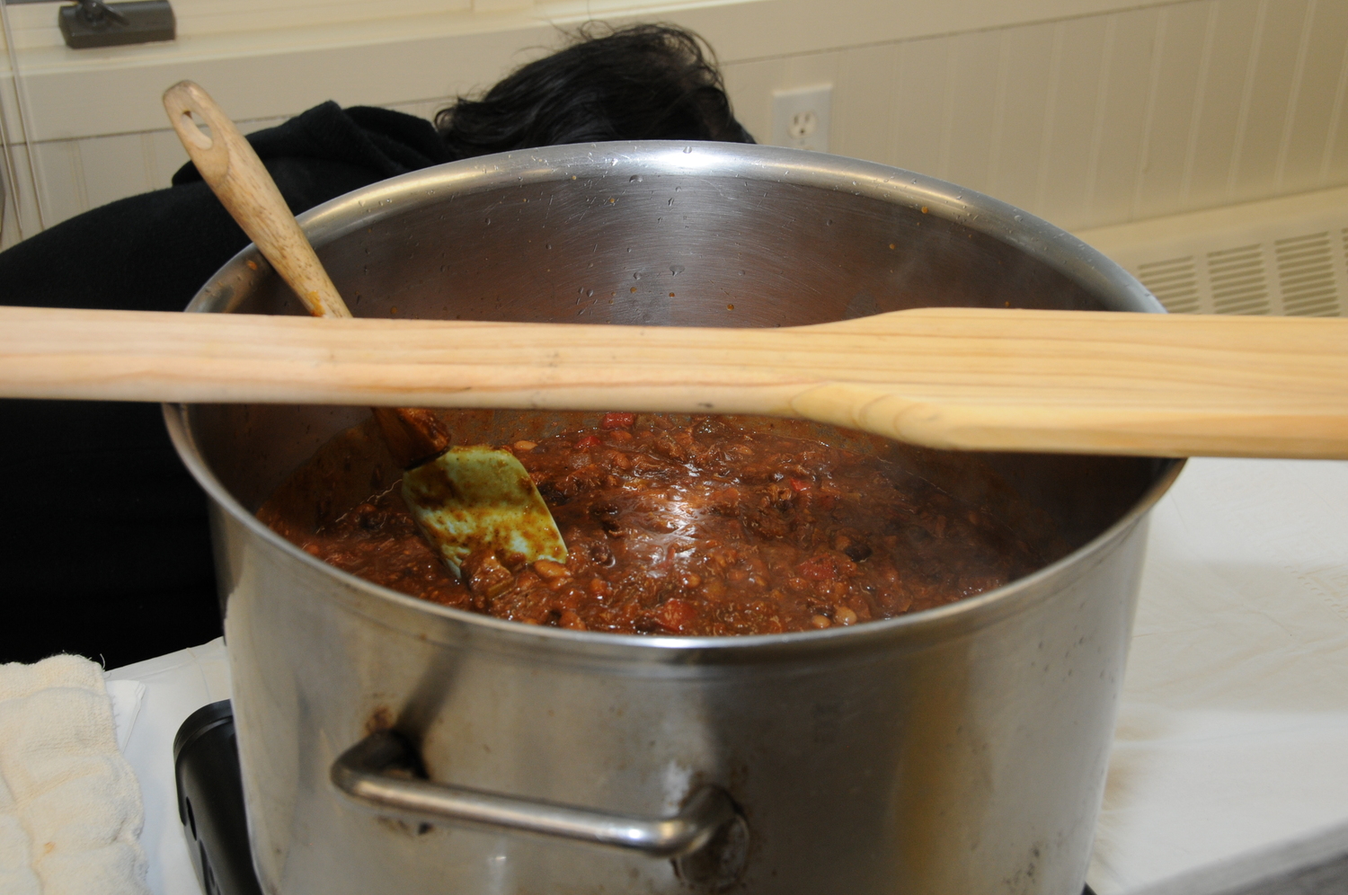 A Chili Chowdown was held in April at the Springs Firehouse. RICHARD LEWIN