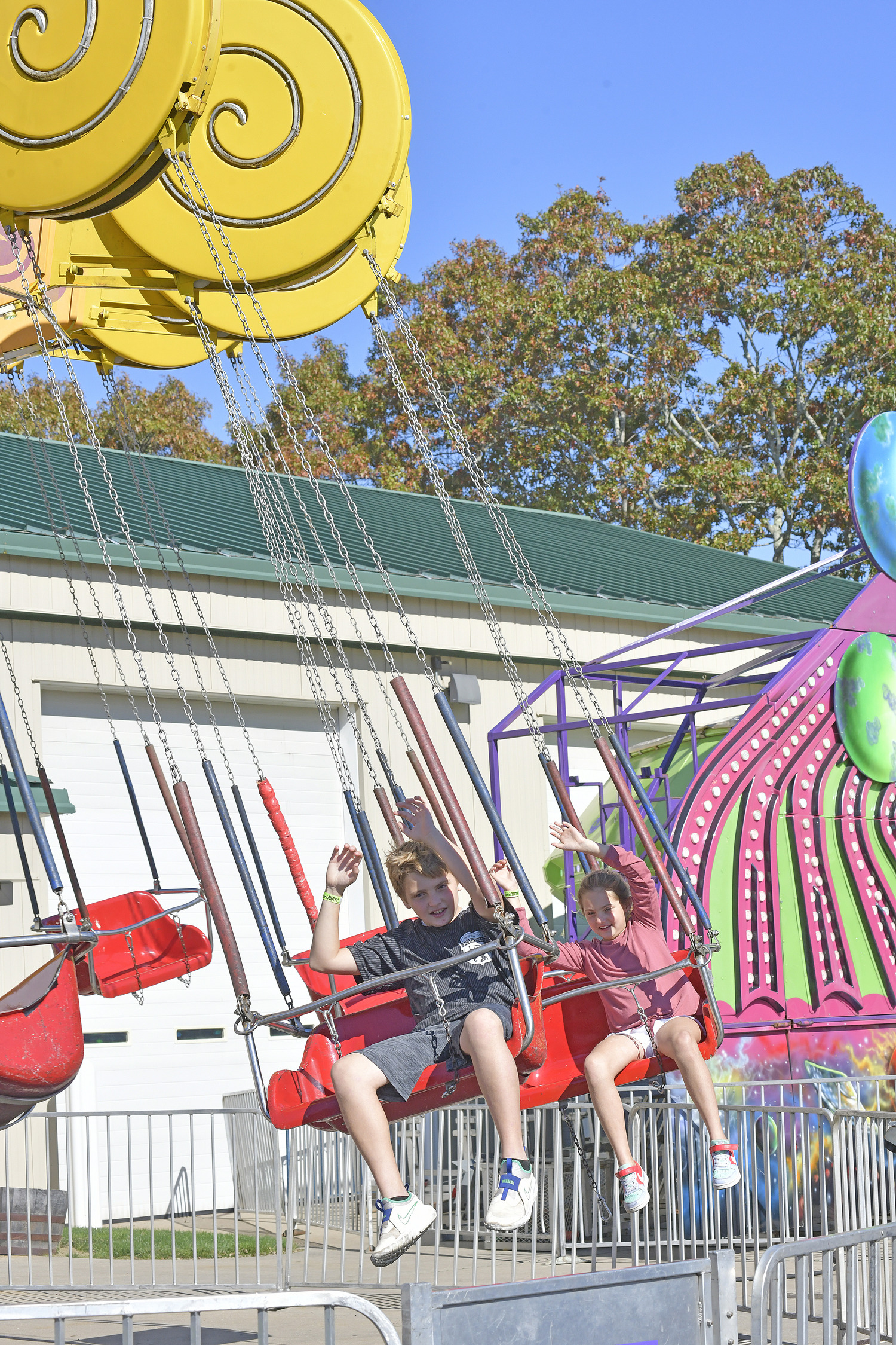 Visitors to the San Gennaro Feat of the Hamptons were treated to gorgeous weather on Saturday.