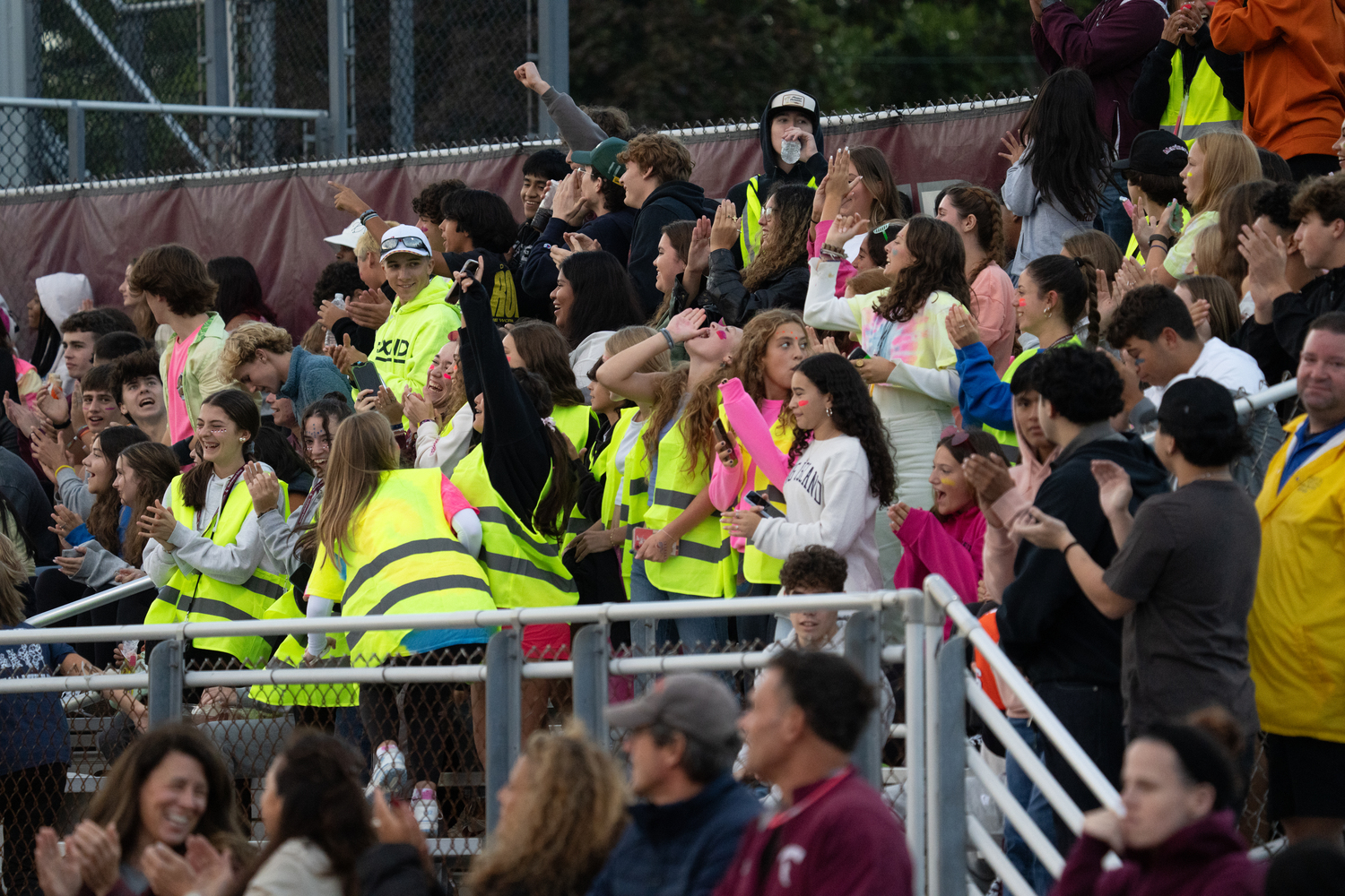 There was a large crowd on hand last week as the two rivals, the Baymen and Mariners, played one another in Southampton.  RON ESPOSITO