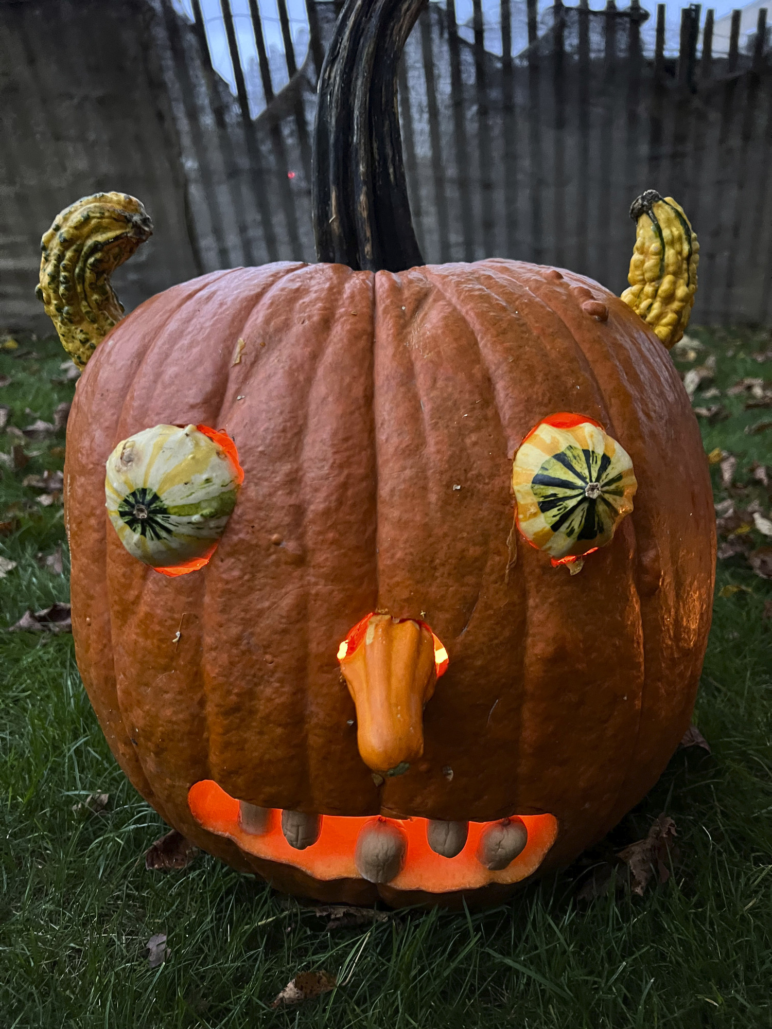 The Bridgehampton Lions pumpkin carving contest was held on Monday at the Bridgehampton Community House.