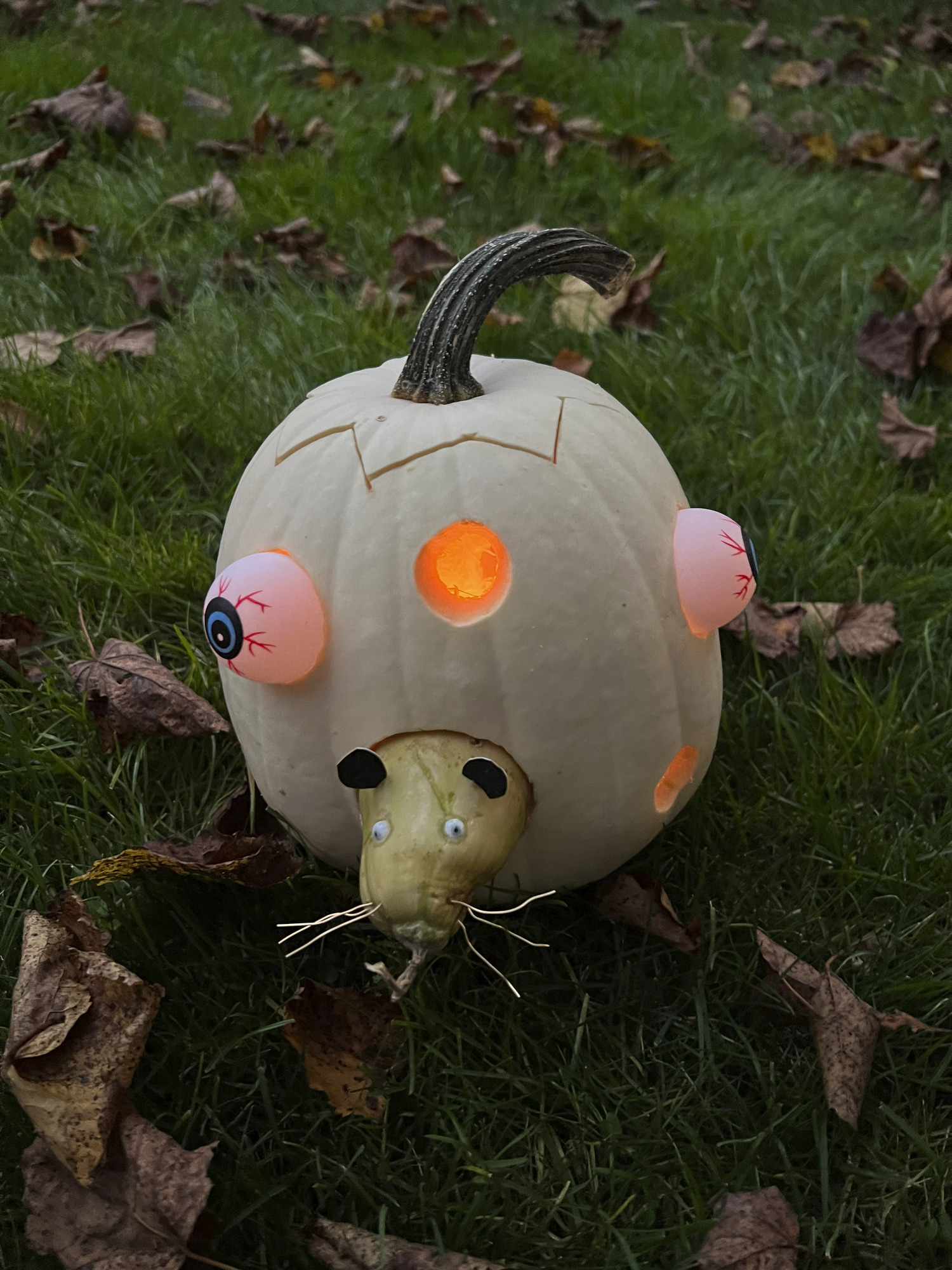 The Bridgehampton Lions pumpkin carving contest was held on Monday at the Bridgehampton Community House.