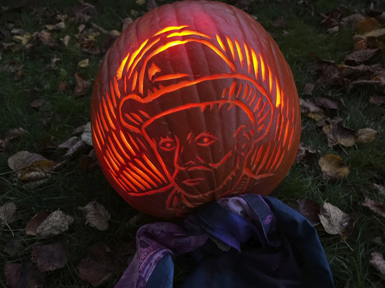 The Bridgehampton Lions pumpkin carving contest was held on Monday at the Bridgehampton Community House.