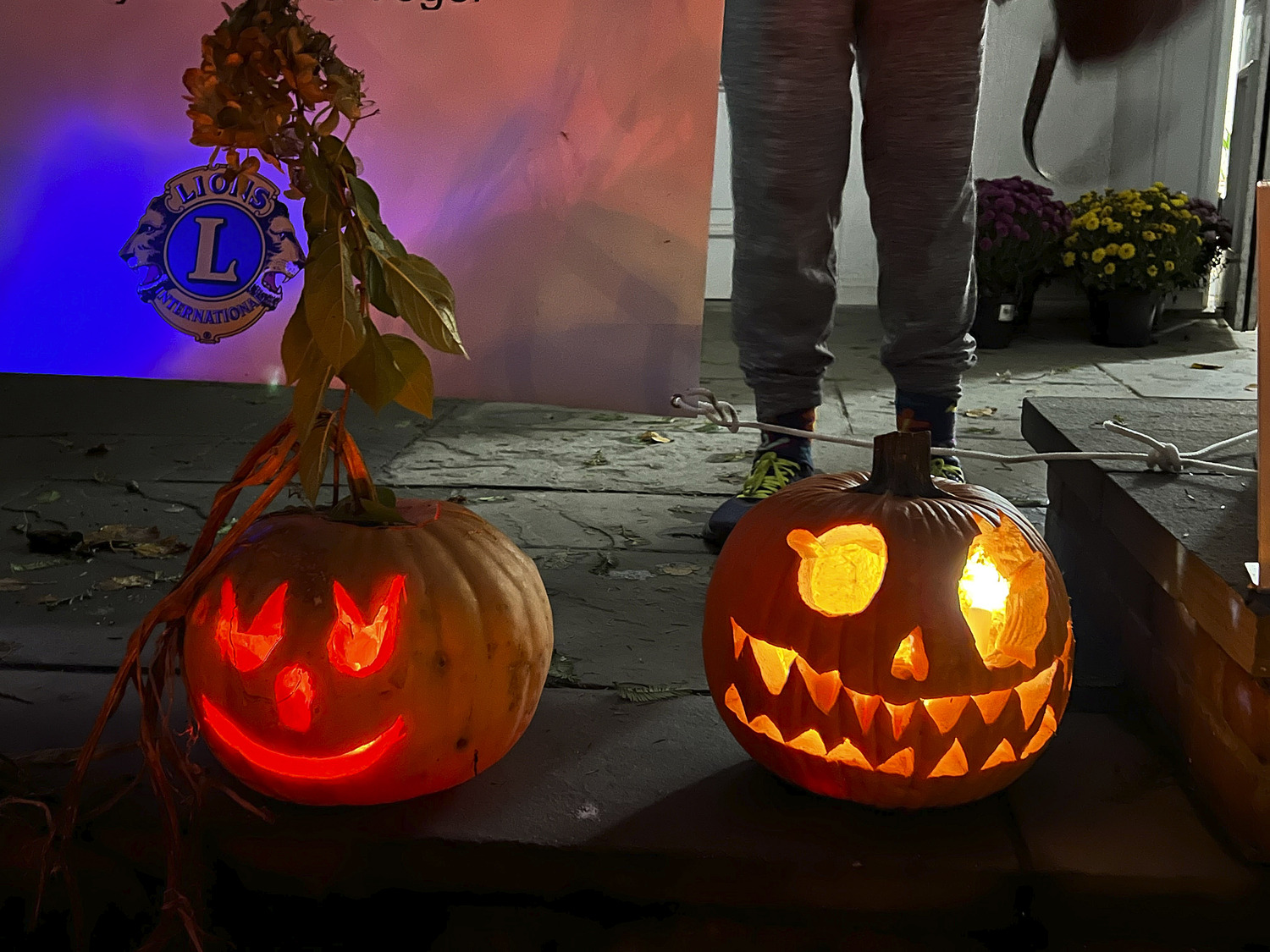 The Bridgehampton Lions pumpkin carving contest was held on Monday at the Bridgehampton Community House.