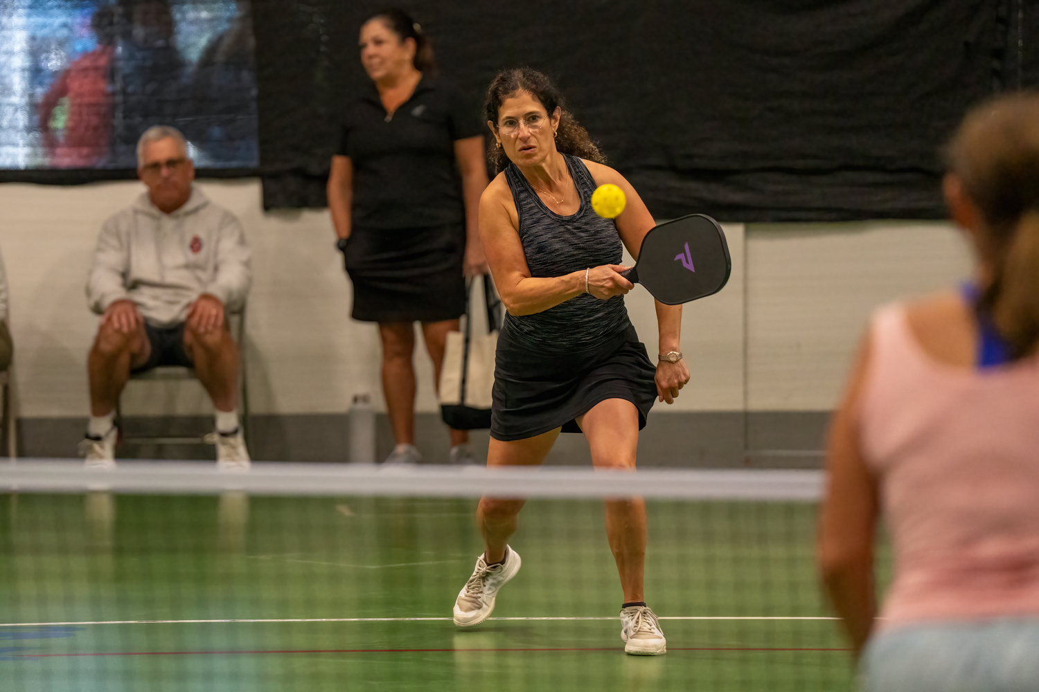 The Southampton Pickleball Club hosted its third annual Heart of the Hamptons tournament on Sunday at SYS.   RON ESPOSITO