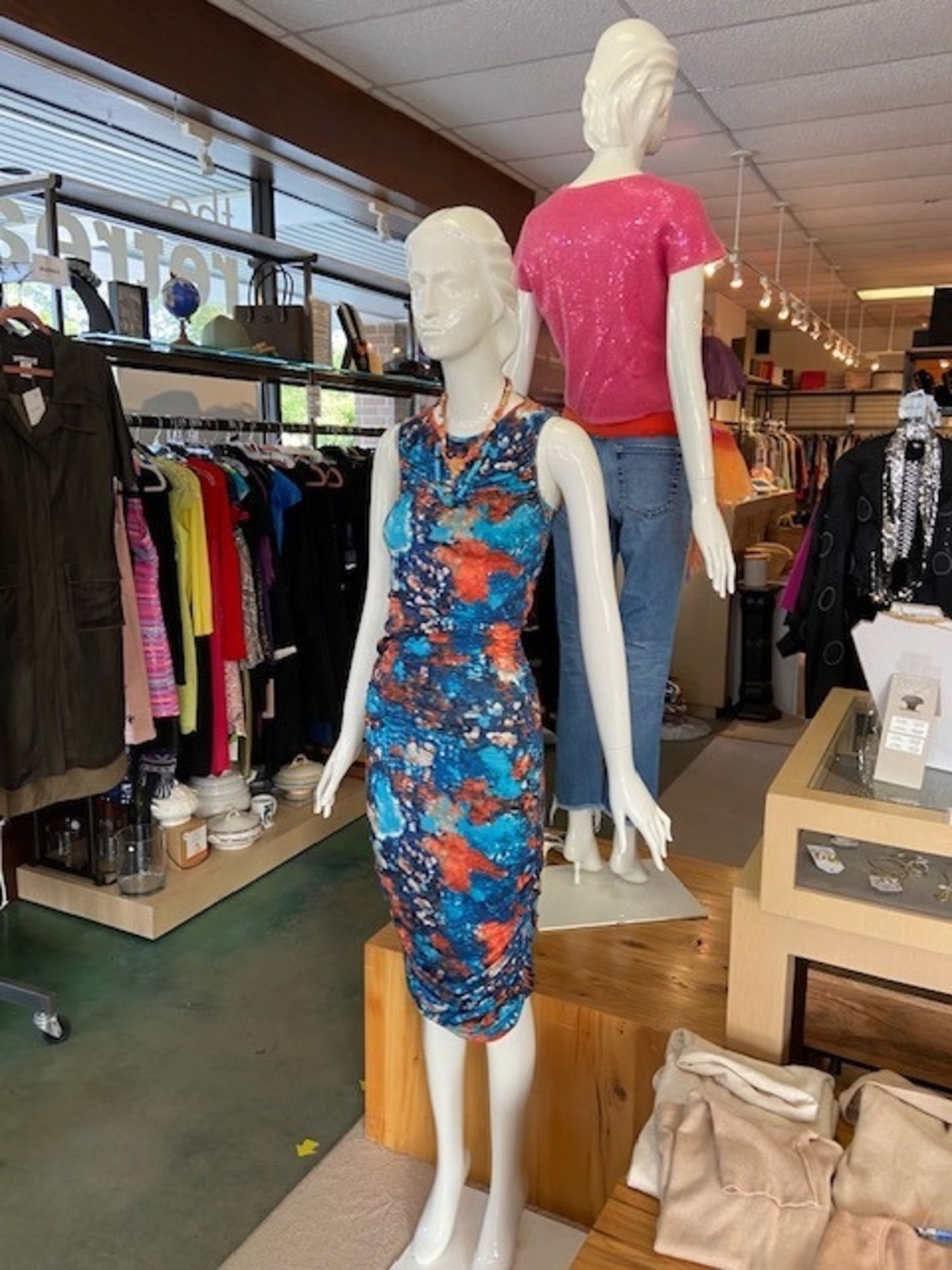 The Metropolitan Museum of Art recently donated 10 mannequins to the Retreat Boutique in Bridgehampton. COURTESY THE RETREAT