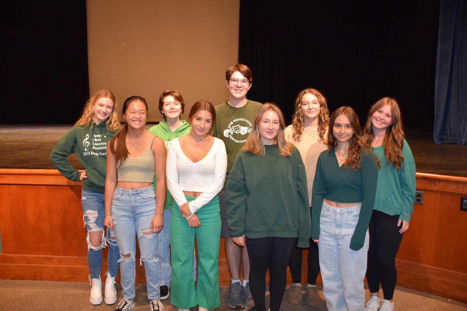 Westhampton Beach High School students have been selected for performance at the All-State and All-County music festivals. COURTESY WESTHAMPTON BEACH SCHOOL DISTRICT