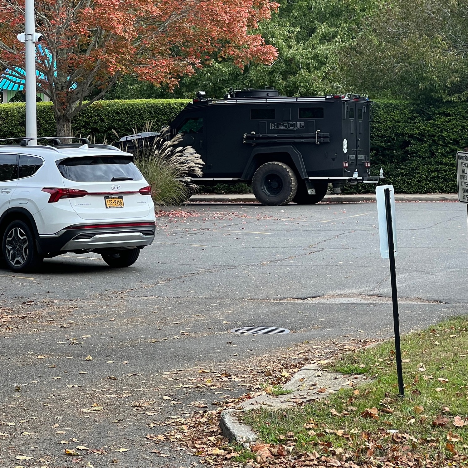 A bomb threat that turned out to be false caused the evacuation of the Amagansett School on Wednesday morning, two days after a similar threat force Southampton schools to evacuate more than 1,300 students from three buildings. 
KYRIL BROMLEY