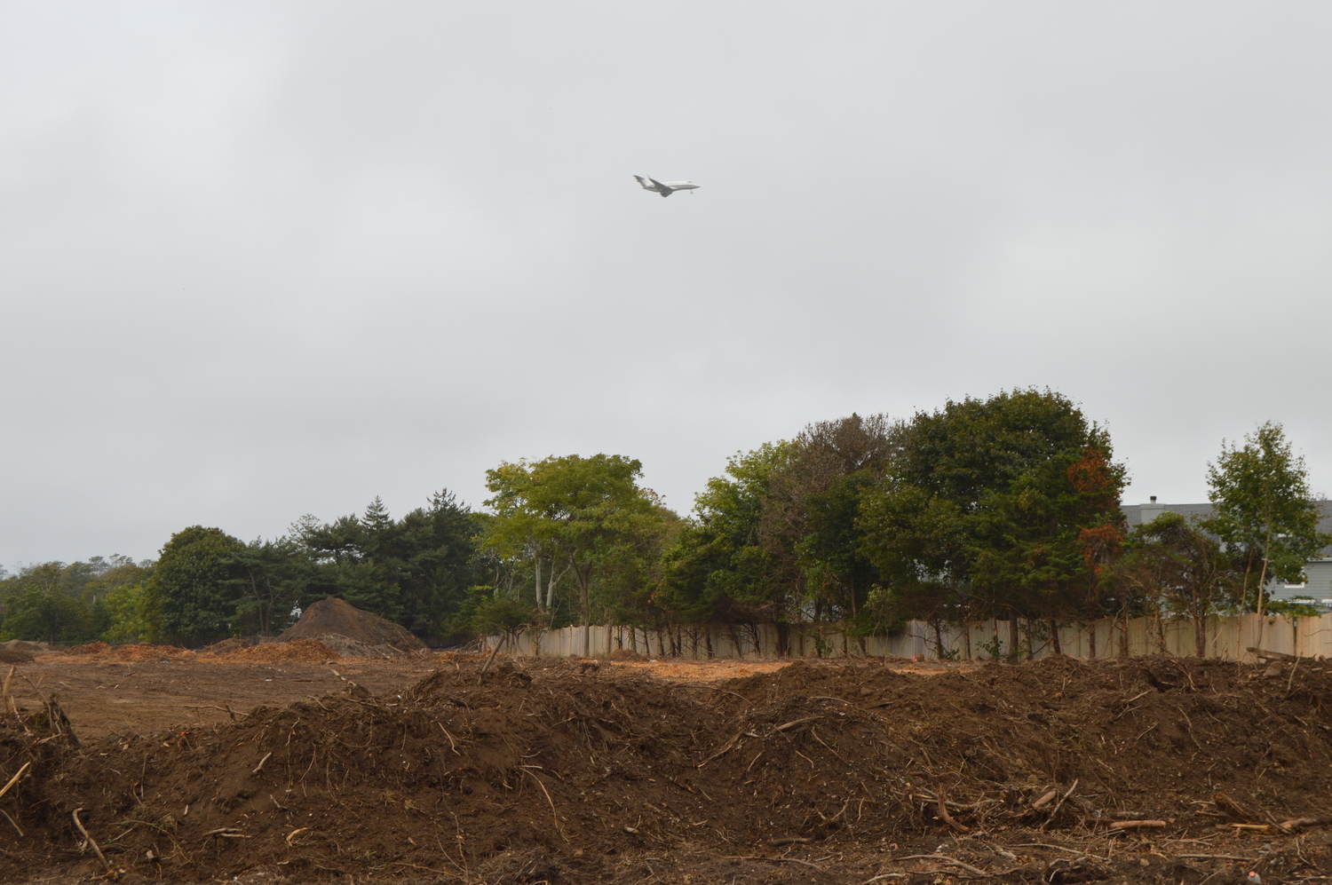 Clearcut condo lot in Westhampton brings complaints from residents. TOM GOGOLA