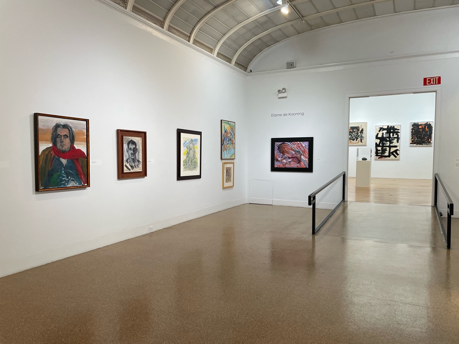 Installation view of 